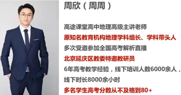 (周欣地理)2023届高三高考地理一轮复习-2022年暑假班资源封面